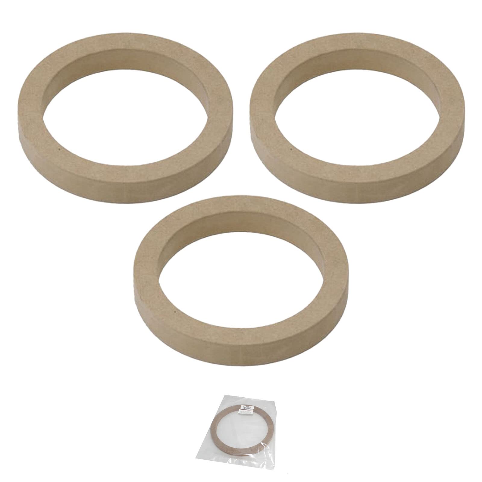 Stereo Fly Rings Snapklik.com : Pair Of MDF 10 Inch Car Stereo Speaker Spacer Rings SR10