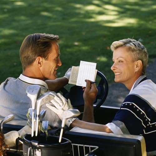 POPETPOP 25 hojas para puntaje de golf papel recubierto miniatura 2