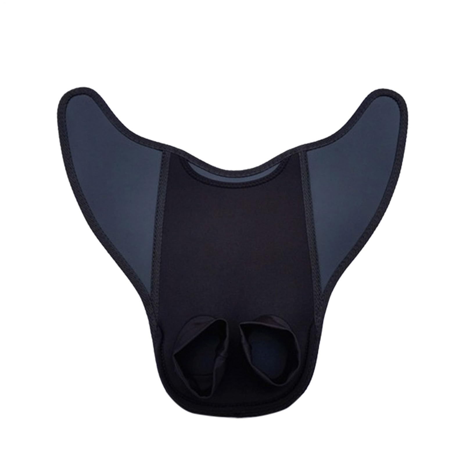 Aletas De Natación Piscina, 48x44cm Aletas De Natación Sirena Para Adultos, Diseño De Sirena Ajustable, Monoalina De Entrenamiento Para Adultos, Equipo De Buceo Profesional Con Snorkel