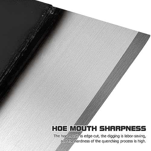 Yardwe Garden Hoe Head, Hand Hoe Heads Replacement Accessories, Heavy Duty Agriculture Digging Hoe Gardening Tool for Weeding Planting Loosen - Thumbnail 6