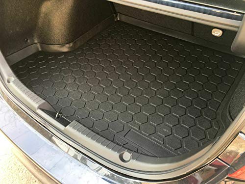 Laser Measured Trunk Liner Cargo Rubber Tray for Mazda 3 Sedan 2014-2018