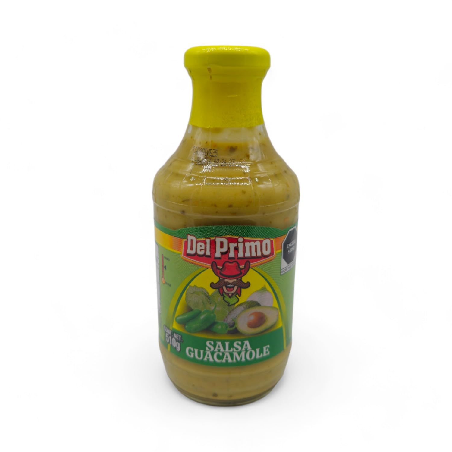 Del Primo México Salsa Verde, Salsa Roja y Salsa Guacamole 3x 510g
