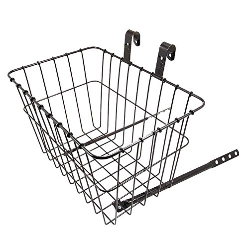 Wald 135 Black Front Grocery Bicycle Basket