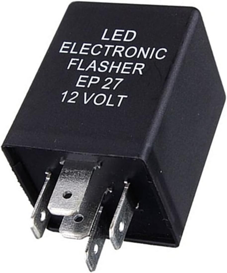 5 pins Universal 12V Car LED Flasher Relay Electronic Turn Signal Light Blinker Accessories