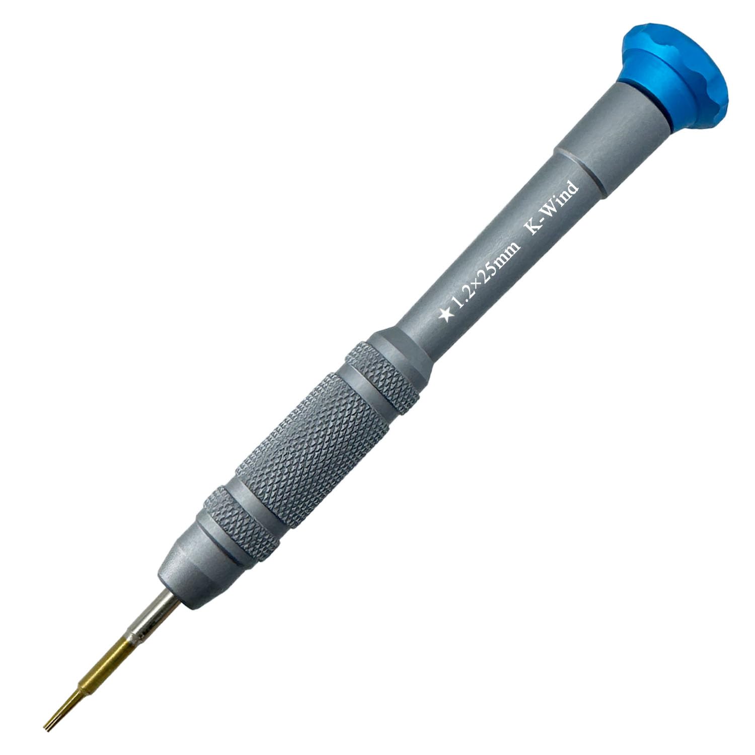 Pentalobe Screwdriver P5 for Laptop Computer, Star-shaped Tip, 5 Point Star Precision Screwdriver P5 1.2mm TS4 PL4, S2 Steel Tip, Free Spin Cap,