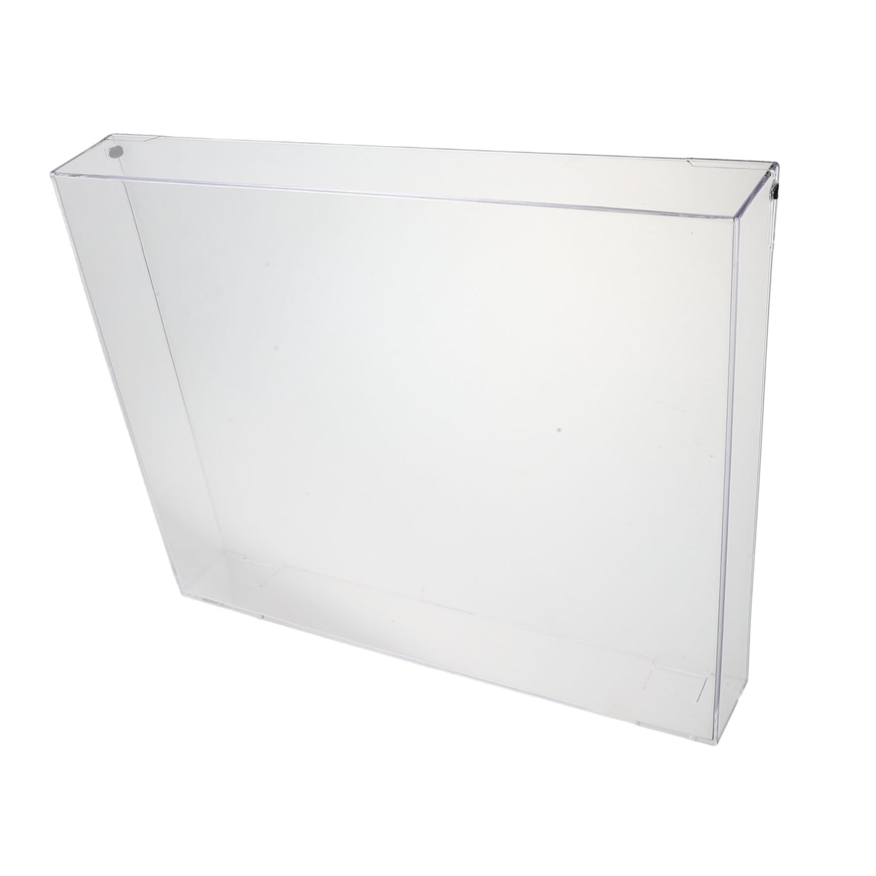 KALLORY Copertura 416,5x340x60mm Trasparente in Acrilico per Vinile Antipolvere Custodia Protettiva Resistente, Protezione Antipolvere per Uso Domestico e Sala Musica