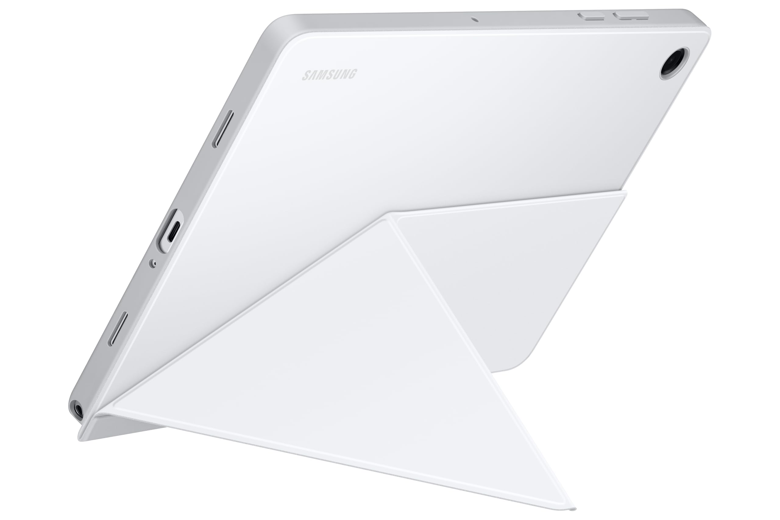 Samsung Galaxy Tab A11+ Book Cover Case - White (CAD Version