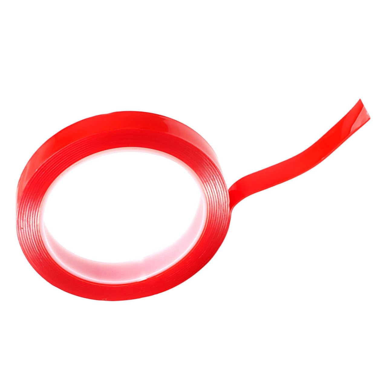 Gadpiparty 5 Adesivo adesivo nastro resistente all'aperto nastro biadesivo per tessuto Multifunzione pesante adesivo multiuso adesivo senza tracce acido acrilico rosso