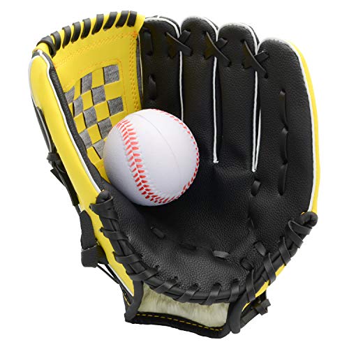 FerDIM Baseball Glove Teeball Glove for Kids/Youth/Adult Right Hand Throw, Left Hand Glove
