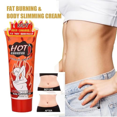 Gel-crème au piment fort pour la perte de poids et l'effet ventre plat - 6