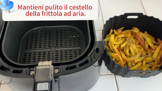 Stampi In Silicone Per Friggitrice Ad Aria Philips 4,1L - Teglie 18cm Per Cottura Versatile