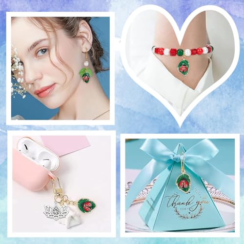 Breloques Coccinelles en Alliage Durable et Émail Fin pour Bijouterie DIY - 6