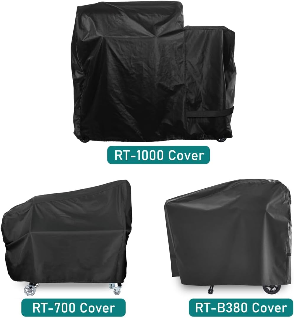 ZJYWSCH Cover for Rectec Deck Boss 800 Wood Pellet Grill Smoker Outdoor Waterproof Compatible with Rec Tec RT-590 RT-800 DeckBoss 590 Wood Pellet Grill Cover