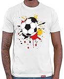 ✔ Regalo ideal: Udmáscara Ultra-Mega-Krass-Geilster-Alemania de todos los tiempos. El envío incluye Gran certificado para el mejor fan del mundo, genial regalo de cumpleaños o un bonito regalo para cualquier fan del fútbol para iniciar la temporada, cumpleaños, Navidad, Pascua, celebraciones u otras celebraciones.