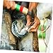 UKCOCO 20pcs Iron Horseshoe Nails for Hoof Repair Horse Hoof Protection Accessories Safety Stability for Equestrian Sports