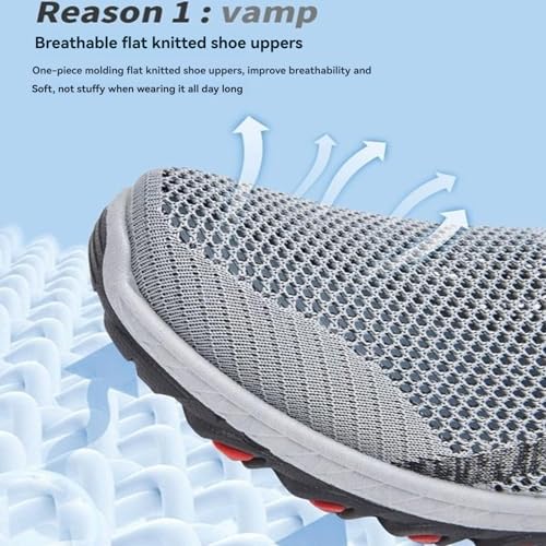 Atlacoast Shoes for Men Jarv Cooling Comfort Sneaker Breathable Soft Bottom Anti-Slip Slip On Walking Shoes for Men2