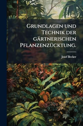 Grundlagen und Technik der gärtnerischen Pflanzenzücktung. (German Edition)