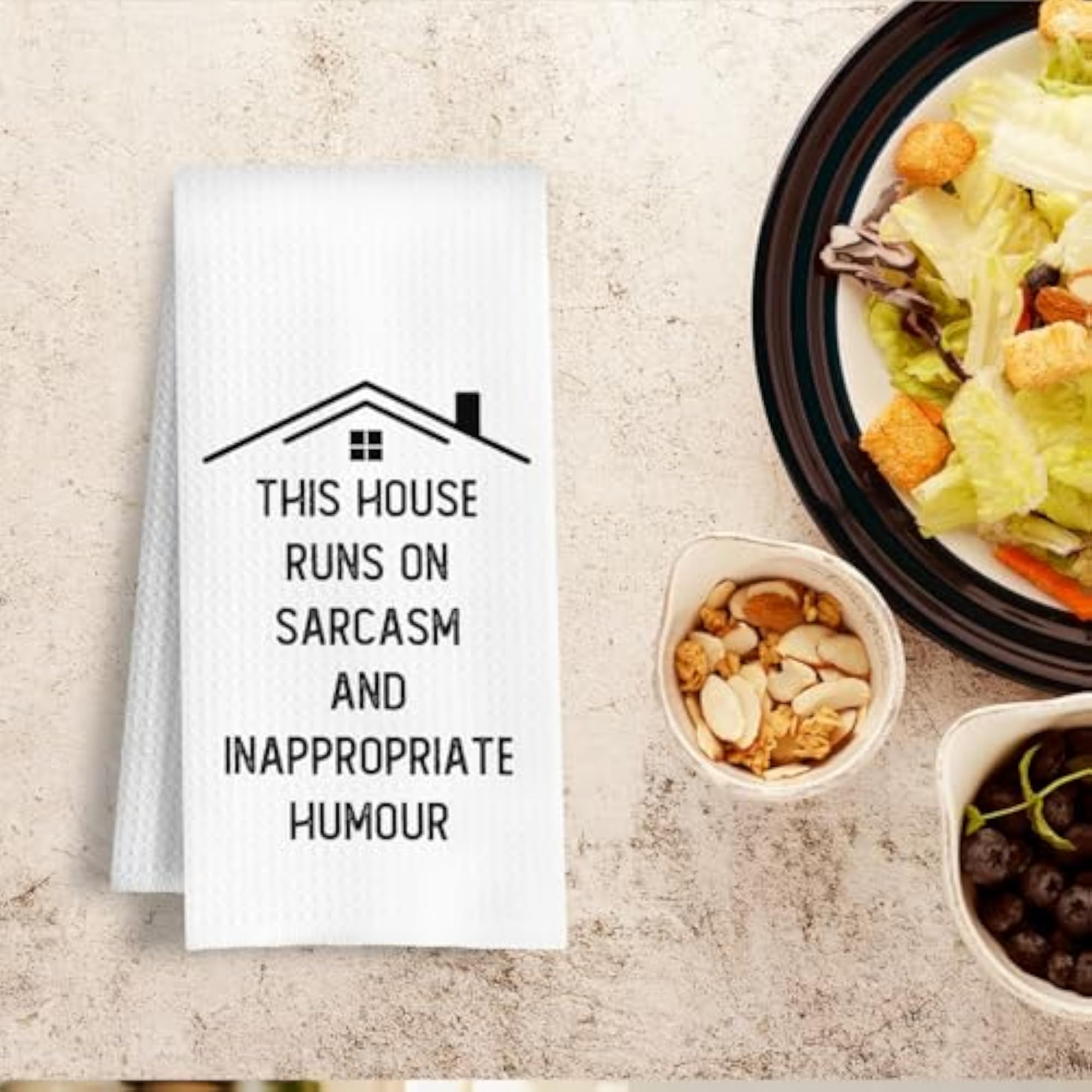 Funny Housewarming Gifts Kitchen Towels Set