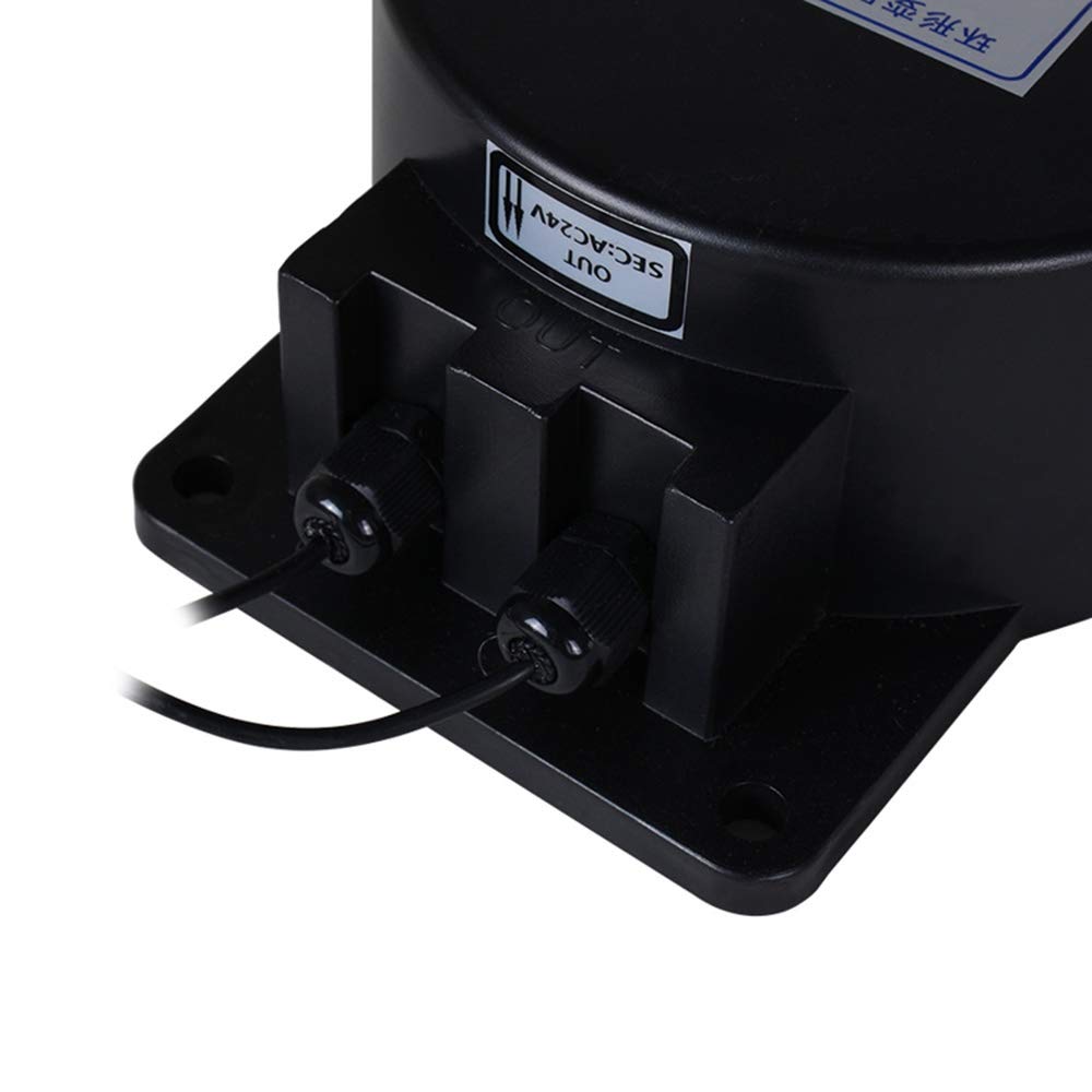 Transformador Convertidor de Voltaje 220V A AC 12V/24V, IP68 Convertidor de Fuente de Alimentación A Prueba de Agua para Luz de Piscina, Bomba de Agua, Luz Exterior, Focos(100W,AC24V)