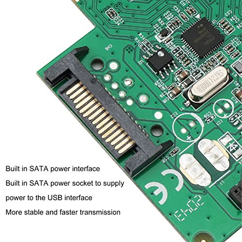 Image of Dilwe PCIE to USB Expansion Card 6 Ports, 480Mbps USB2.0 PCI Express Expansion Card USB Card for Desktop PC, for Windows 10, 8.1, 8, 7, XP, Vista