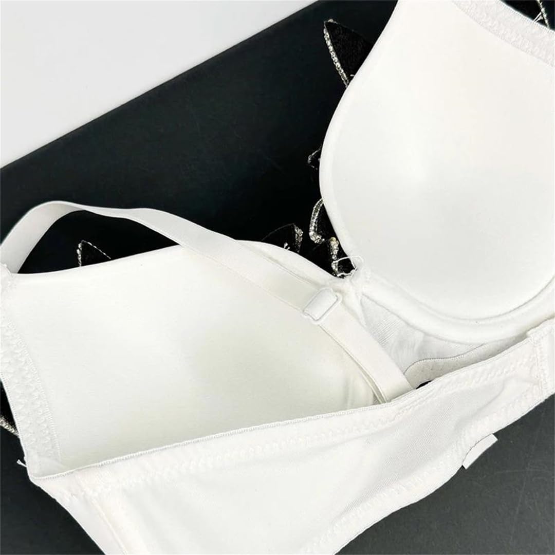Yeuyyben Canottiera da donna con strass, senza maniche, elegante, per serate, feste, slim fit, alla moda