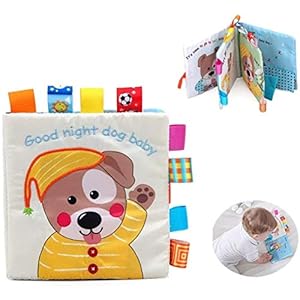 XINGDONG Rustig bezig boek boek pasgeboren baby zachte doek boek onderwijs-learning gevoel boek kerstmis kinderen Mode