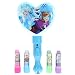 Townley Girl 4 Pack Lip Balm with Light Up Mirror(No Batteries Needed), 5 CT (Frozen)