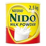 Nido Instant Full Cream Milk Powder, Substitute for Fresh Milk, for Tea & Coffee 2.5kg Tin