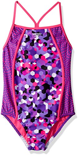 Image of Speedo Girl's Swimsuit One Piece Thin Straps