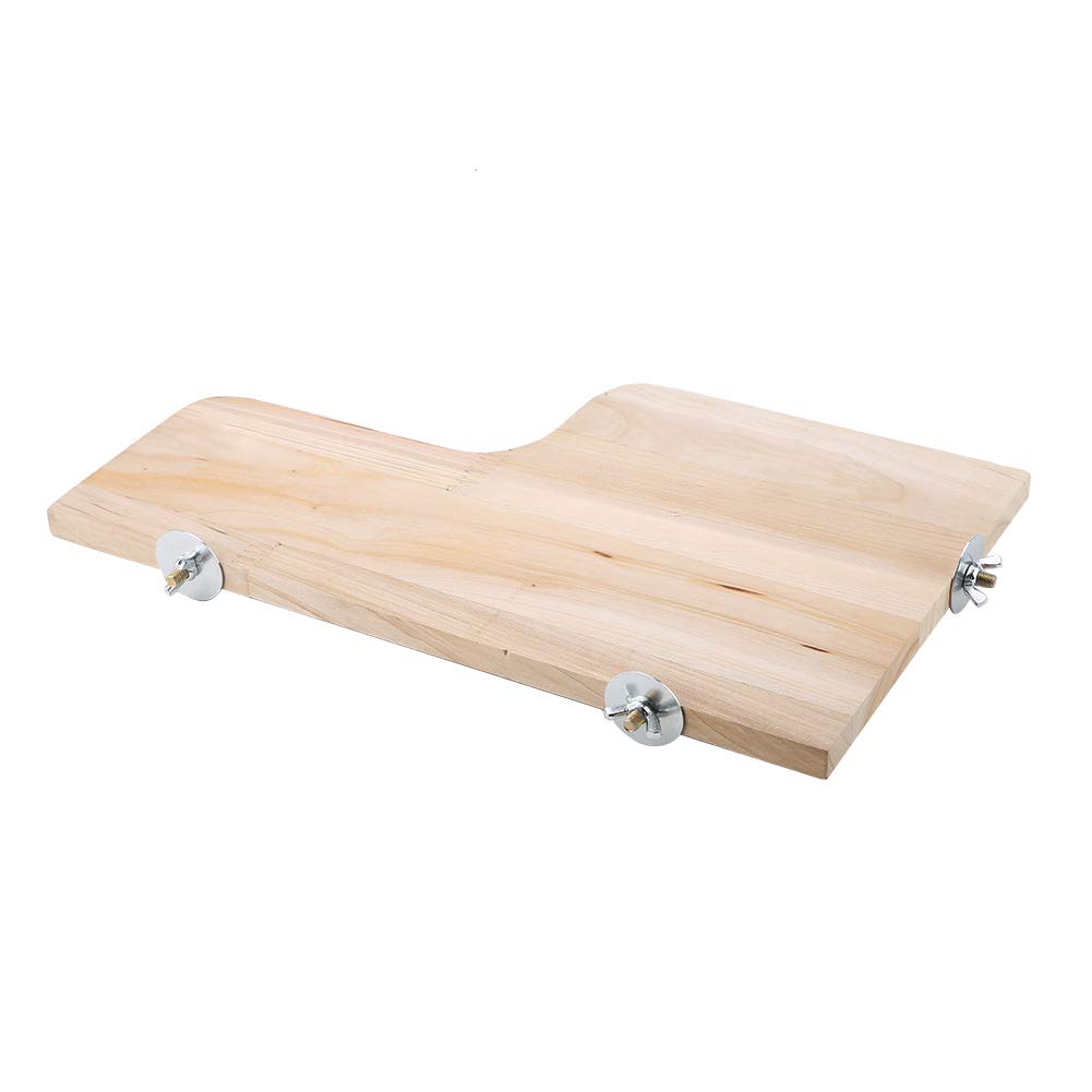 Colorido Soporte Para Percha Para Pájaros, Plataforma De Madera Natural Patio De Juegos Pulido De Patas Limpio Para Mascotas Loros Periquitos