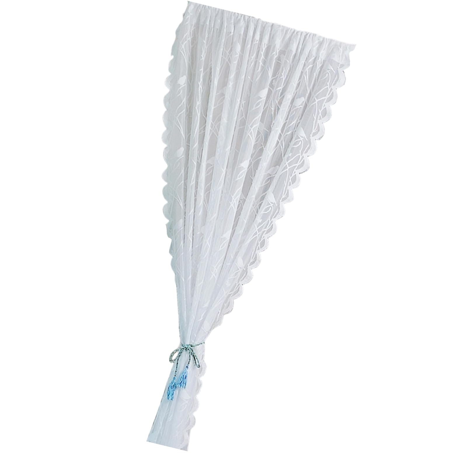 Elnwnnkc Portable Sheer Curtains Linen Fabric for Indoor Privacy Protective Linen Window Sheer