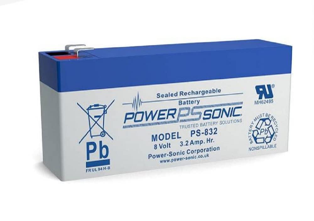 Power Sonic PS-832 8V3.2AH F1