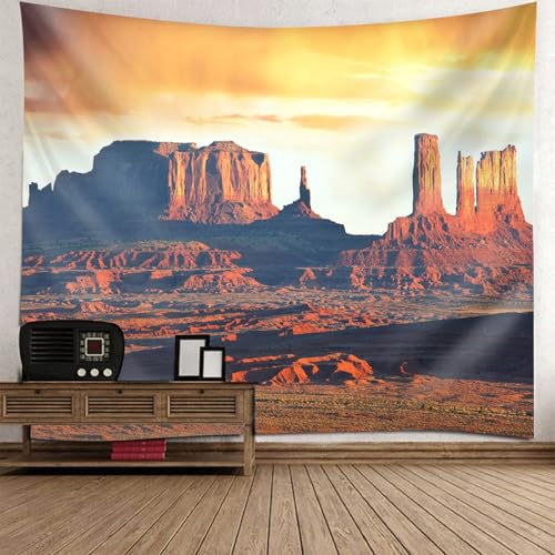 Tapisserie paysage montagnes pour creer un coin de nature evadant dans votre chambre