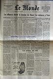  MONDE (LE) [No 10976] du 15/05/1980 - LE NEO-FRANQUISME EN ESPAGNE - LES ALLIANCES DEVANT LA TENSION EST-OUEST - LES VIOLENCES A PARIS - LA CRISE AN VII PAR MATHIEU - FILIP MULLER - FESTIVAL DE CANNES - FILM DE TARKOVSKI.