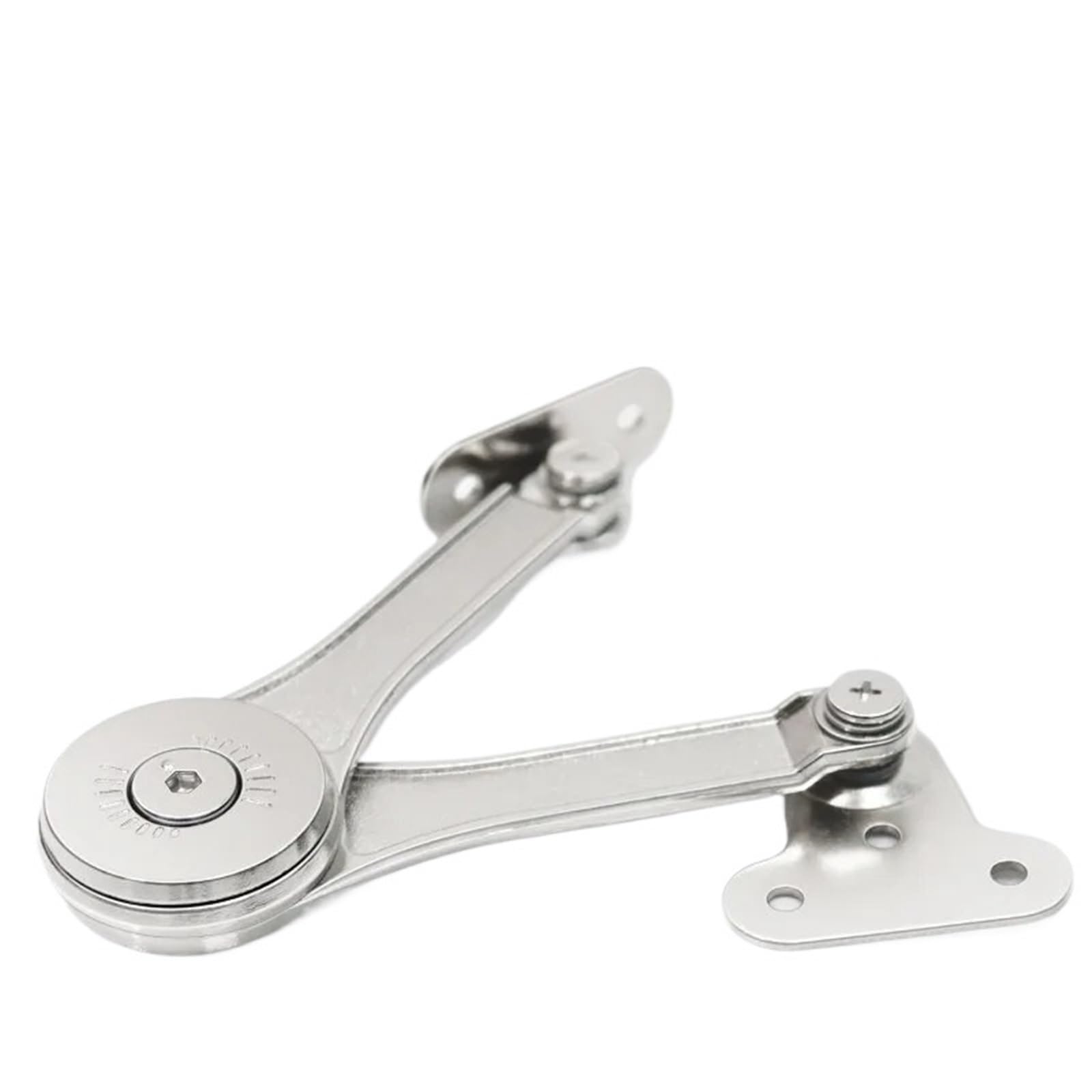 Ryqzhhy 09 Type Cabinet Flap Stay Hinge 1Pcs Hydraulic Randomly Stop Hinges Kitchen Cabinet Door Adjustable Polish Hinge Furniture Lift Up Flap Stay Support Hardware(09 Type)