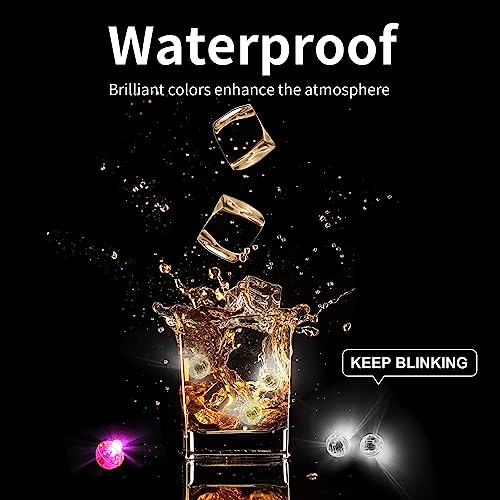 Image of Aogist 200Pcs Pink Balloon Lights with Hook,Long Standby Time,Waterproof Mini Light for Birthday Party Wedding Christmas Halloween Easter Decorative (Flash)