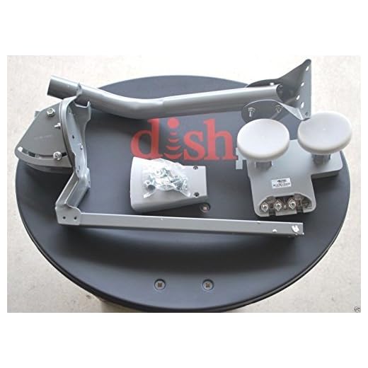 New Dish Network 1000.2 Eastern ARC DPPLUS HDTV 72.7 & 61.5 Dish Antenna 3 Outs