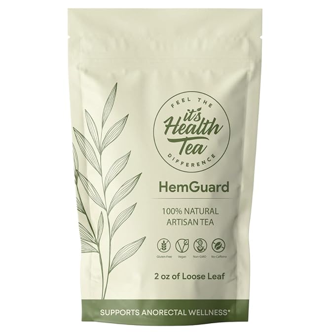 Herbal Tea Blend for Hemorrhoids Relief & Digestive