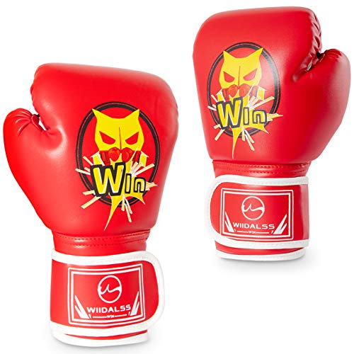 WIIDALSS Kids Boxing Gloves, Boxing Gloves for Kids 512, Youth Boxing