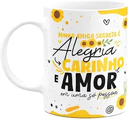 JPS INFO, Caneca - Minha amigo secreta - ? Alegria, carinho e amor