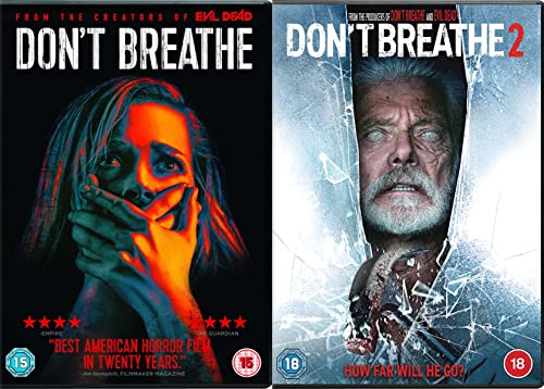 Image of Don't Breathe 1-2 Movie Collection DVD - Don't Breathe, Don't Breathe 2 DVD - Don't Breathe 1&2 DVD