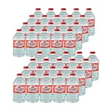 Agua Mineral Natural Solares 330 ml – Pack 40 Botellas (13,2 Litros) – Sin Gas, Manantial de Fuencaliente, Botella Reciclable, Ideal para Oficina y Eventos