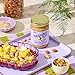 Ground Up Almond & Cashew Nut Butter - Triple Nut Crunch - Peanut-Free, Dairy-Free, Gluten-Free, Vegan - 1 Jar 12oz