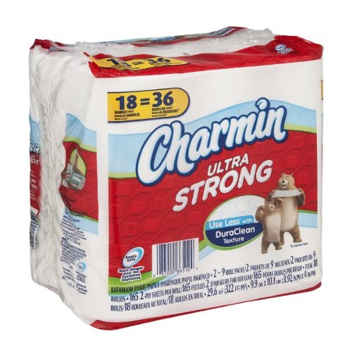 Image of Charmin Ultra Strong Toilet Paper Double Rolls - 18 ct