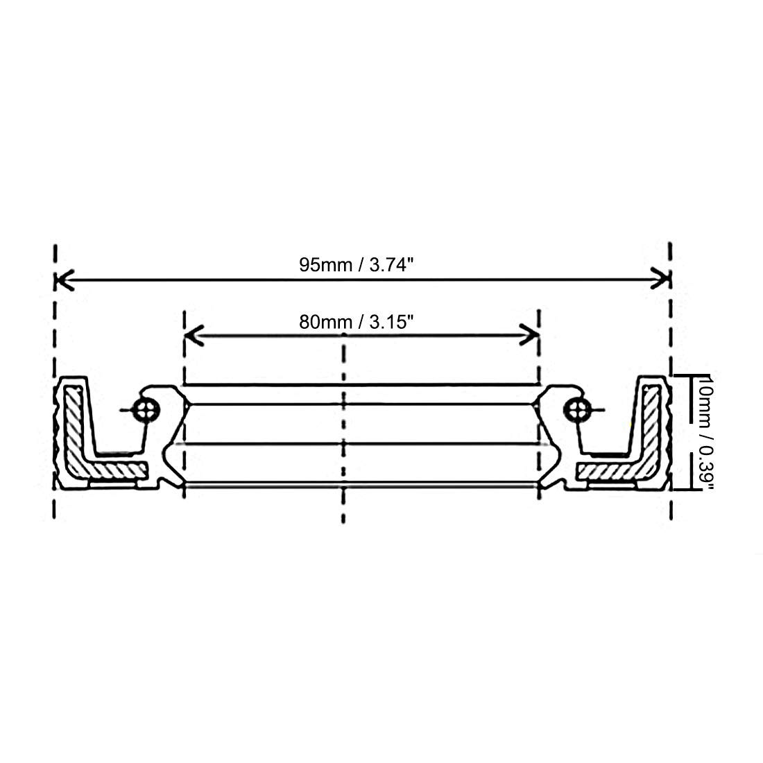 Ruilogod Turbine En Laiton Doré De 60 Mm De Diamètre Pour Pompe