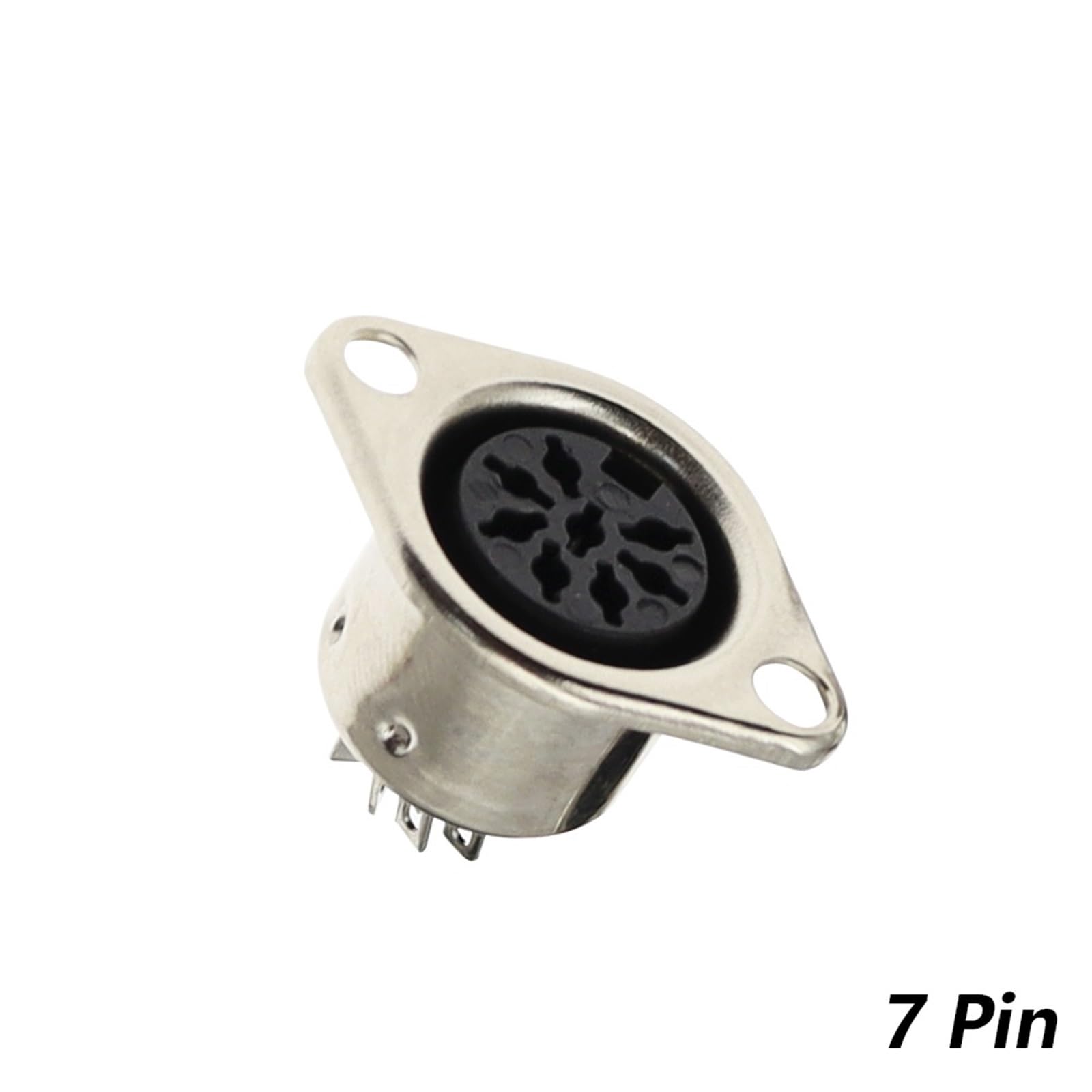 3/4/5/6/7/8PIN do montażu na panelu żeńskie gniazdo DIN adapter MIDI złącze kabla 1 szt. (7 pinów)