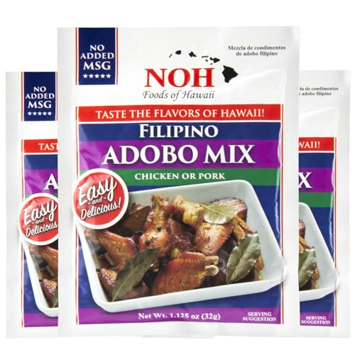 NOH Filipino Adobo Seasoning Mix, 1.125 oz Packet (Pack of