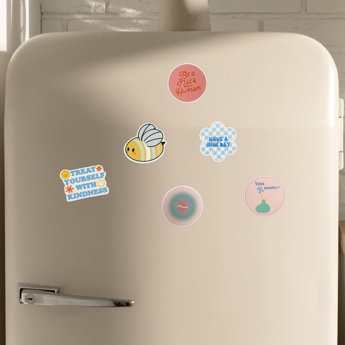 Thyonta 100 Pcs Inspiring Pink Quote Stickers Motivational DIY Waterproof for Notebooks Luggage Phone Cases Laptop Bumper Water Bottles - Image 3