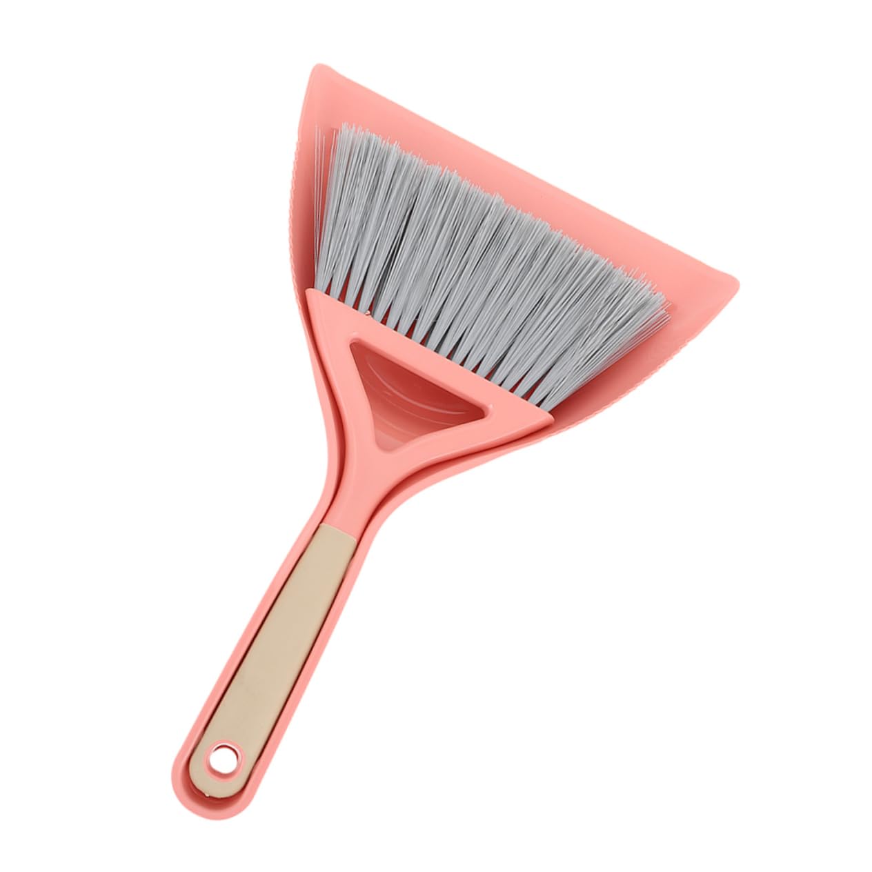 FRCOLOR 1Set Mini Broom and Dustpan Set Compact Household Cleaning Brush with Hanging for Easy Storage for Desktop Office and Quick Cleanups Durable Construction