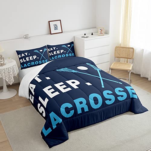 Image of Feelyou Lacrosse Comforter Set for Kids Adults